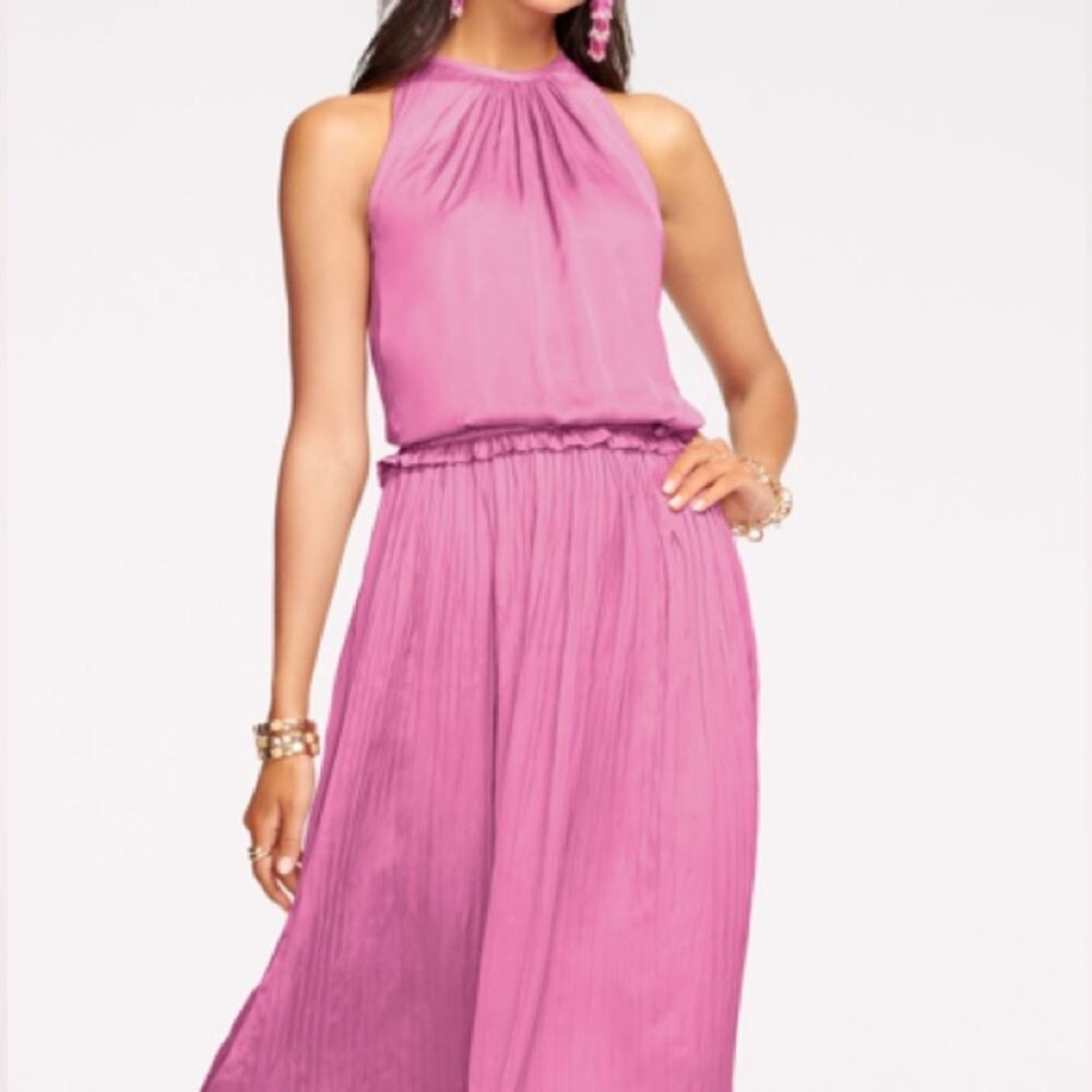 NWT $445 RAMY BROOK Myrtle maxi dress Gala pink L